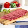 Thin Sliced Bottom Round Beef Steak, 8 per Tray, Fresh, 0.34 - 2.0 lb - Image 3