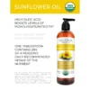 Velona USDA Certified Organic Sunflower Oil - 16 oz - Image 5