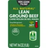 93% Lean / 7% Fat Lean Ground Beef, 1 lb Tray, Fresh, All Natural - Image 4