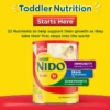 Nestlé NIDO Kinder Toddler Milk Beverage Powder Mix, 1 + Years, 10 Servings per Container, 120 Total Servings, 12x360g (4,320g) 12.6 oz - Image 2