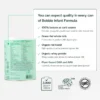 Bobbie Whole Milk Infant Formula for Everyday Feeding, Milk-Based Powder with 1.2mg Iron - Image 4