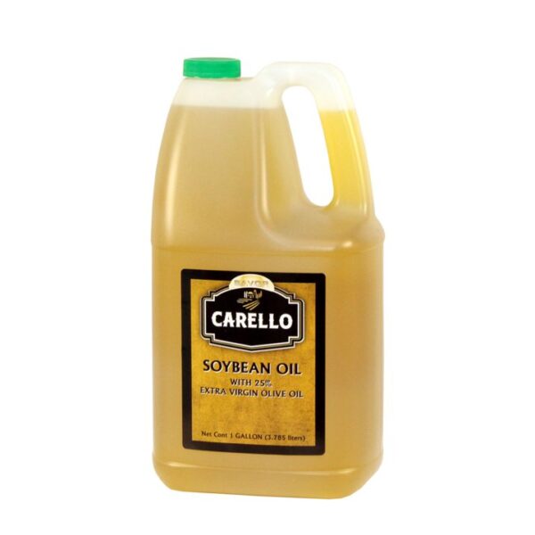 Carello, 75/25% Blended Soy Olive Oil 1 Gallon. (6count)