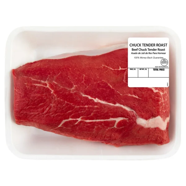 Chuck Beef Tender Roast, Tray, Fresh, 1.62 - 3.73 lb