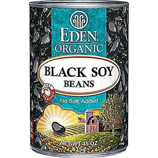 Eden Foods Organic Black Soy Beans - 15 oz