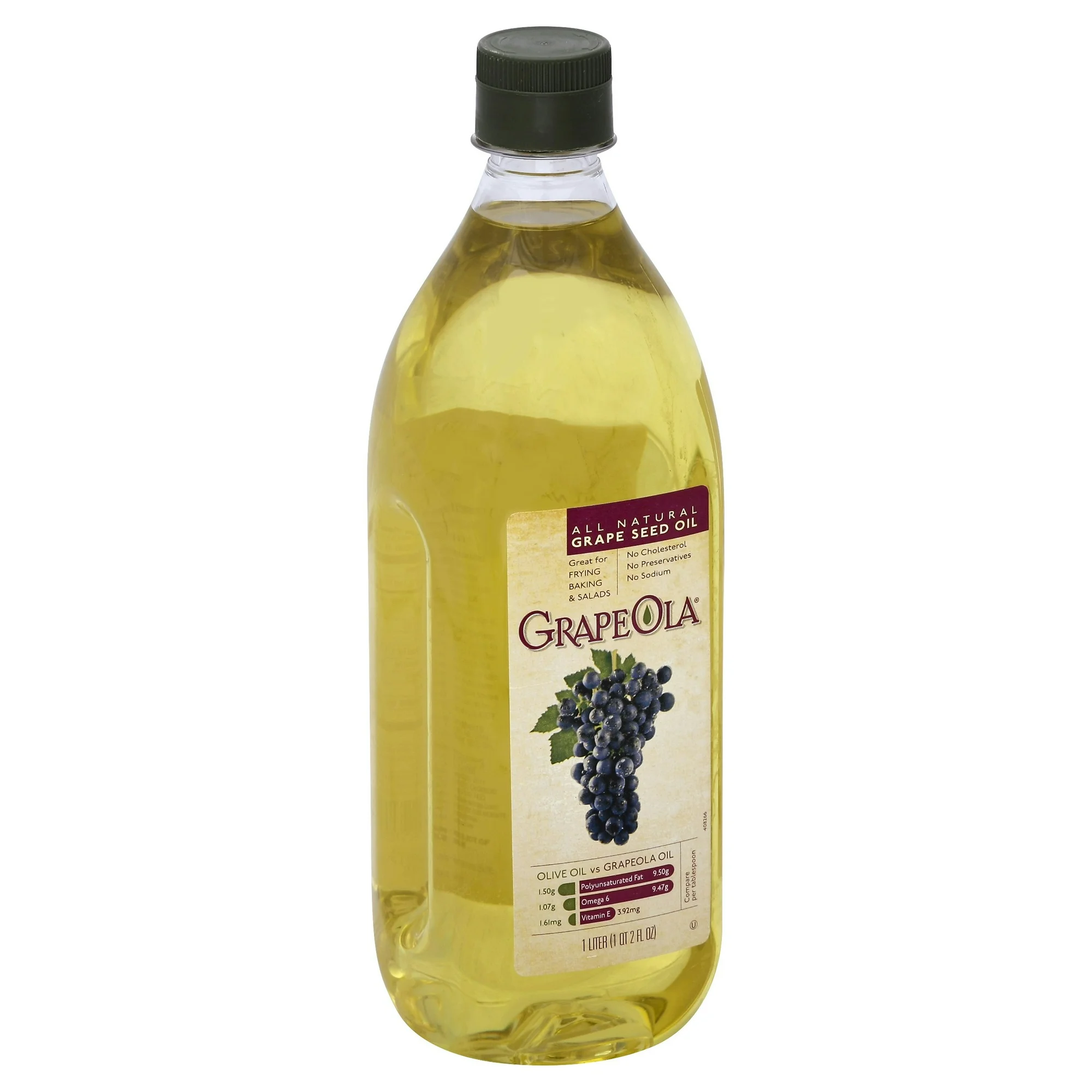 Grapeola Grape Seed Oil 1 lt (Pack Of 6)