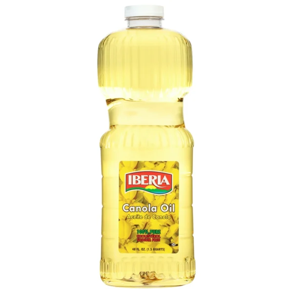 Iberia 100% Pure Canola Oil 48 fl oz