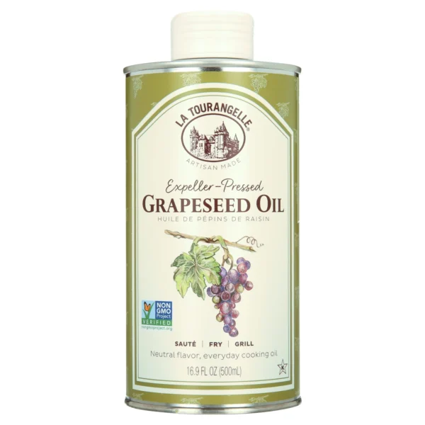 La Tourangelle Expeller-Pressed Grapeseed Oil, 16.9 Fl oz