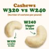 Organic Whole Cashews, W320 - Image 5