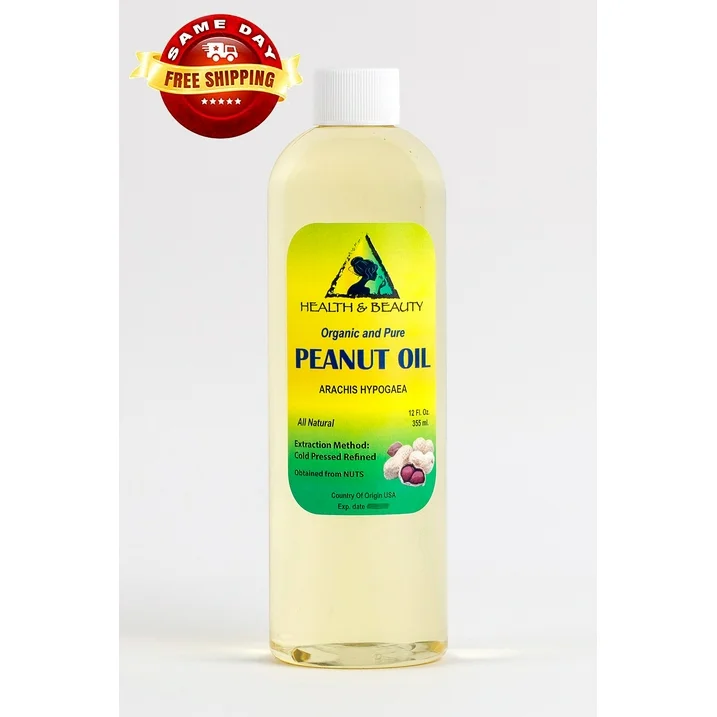 PEANUT OIL REFINED ORGANIC CARRIER COLD PRESSED 100% PURE 36 OZ - Image 2