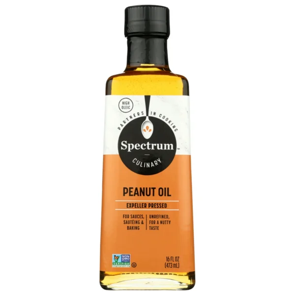 Spectrum Naturals Expeller Pressed Peanut Oil, 32 Oz, Pack Of 1