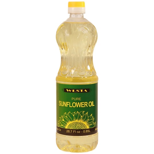 Westa Sunflower Cooking Oil - 28.7 Fl oz/0.85L