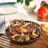 Thin Sliced Bottom Round Beef Steak, 8 per Tray, Fresh, 0.34 - 2.0 lb - Image 4