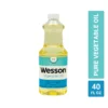 Wesson Pure & Cholesterol Free Soybean Vegetable Oil, 40 fl oz - Image 2