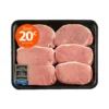 Pork Center Cut Loin Chops Boneless Family Pack, 2.0 - 3.8 lb Tray - Image 2