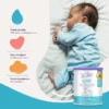 Bubs Goat Milk Powder Baby Formula with Iron for 0 to 12 Months, 20 oz Canister - Image 2