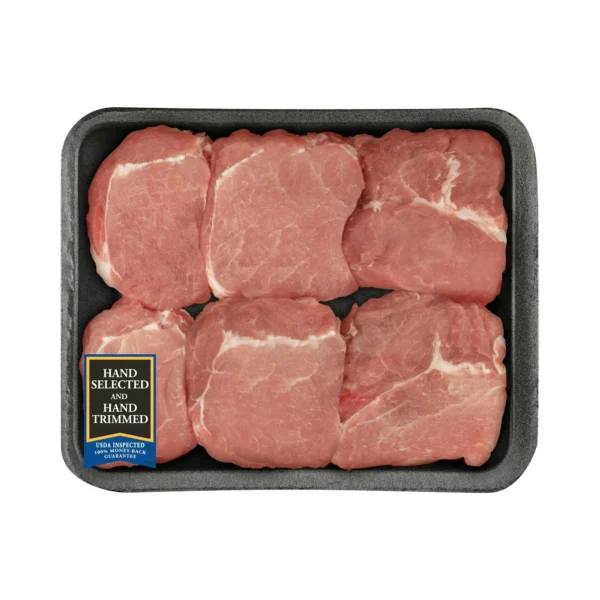 Pork Ribeye Chops Boneless, 2.0 - 3.3 lb, Tray