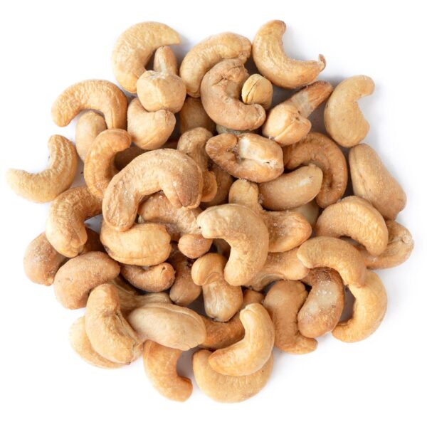 Organic Dry Roasted Whole Cashews with Himalayan Salt