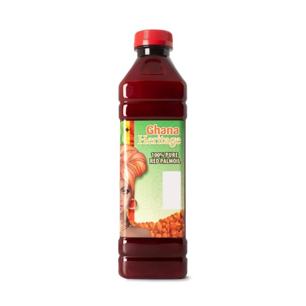 Ghana Heritage 100% Red BDF32 Palm Oil 16.9 Fl Oz