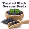 Toasted Black Sesame Seeds - Image 2