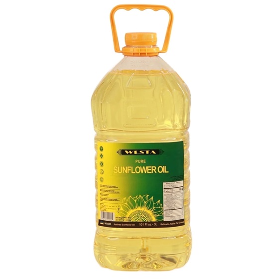 Westa Sunflower Cooking Oil - 101 fl oz/3L