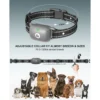 Heaflex Electric Dog Training Collar with Remote 2400FT E-Shock Security Lock Rechargeable IP67 Waterproof  (Gray)) - Image 4