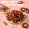 Pawmate Duck Jerky Dog Treats, Duck Jerky Rings for All Dogs, 23ct Packet - Image 4