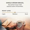 Peet's Coffee Single Origin Brazil Premium Medium Roast Ground Coffee, Arabica, 18 oz - Image 4