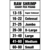 Great Value Frozen Raw Medium Peeled Deveined Tail-on Shrimp, 12 oz (41-60 Count per lb) - Image 5