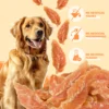 Pawmate Chicken Jerky Dog Treats, High Protein Pure Chicken Snacks for Small Medium Large Dog, 11 oz - Image 3