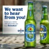 Heineken 0.0 Non-Alcoholic Netherlands Import Lager Beer, 6 Pack, 11.2 fl oz Bottles - Image 2