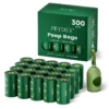 Petdet Dog Poop Bags - 300 Count, Extra Thick Waste Bags for Pets, Lavender Scented, 1 Dispenser, Green - Image 3