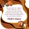 Haagen Dazs Coffee Almond Toffee Crunch Ice Cream Mini Snack Bars, Kosher, 6 Ct - Image 2