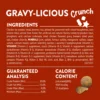 Purina Friskies Cat Treats, Party Mix Gravy-licious Crunch Chicken and Gravy Flavors, 20 oz. Canister - Image 4