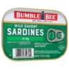 Bumble Bee Sardines in Oil, Gluten Free Food, High Protein Snacks, 3.75 oz. Can - Image 2