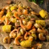 Great Value Frozen Raw Jumbo Shell-on, Tail-on, Easy Peel Shrimp, 32 oz Bag (21-25 Count per lb) - Image 3