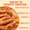 Pawmate Sweet Potato Dog Treats, Chicken Jerky & Sweet Potato Natural Chews for All Dogs, 15 ct Packet - Image 2