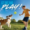Nerf Dog Squeak Tennis Ball Dog Toy, 2.5 inch, 3 Pack - Image 5