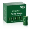 Petdet Dog Poop Bags - 300 Count, Extra Thick Waste Bags for Pets, Lavender Scented, 1 Dispenser, Green - Image 2