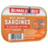 Bumble Bee Sardines in Hot Sauce, 18g Protein per serving, 3.75oz Can - Image 2
