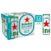 Heineken Silver Lager Beer, 12 Pack, 12 fl oz Cans - Image 2
