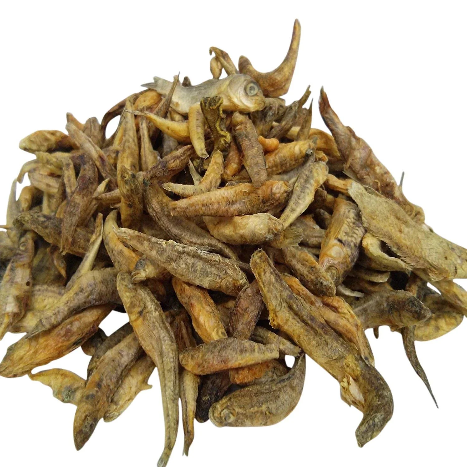 quatic Foods Freeze Dried Fresh Water Fish - 1"-3" - Perfect for Large Tropicals, Pond Fish, ALL Turtles - 1/8-lb