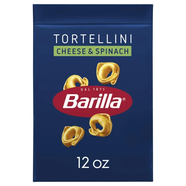 Barilla Classic Non-GMO, Filled Cheese and Spinach Tortellini Pasta, 12 oz