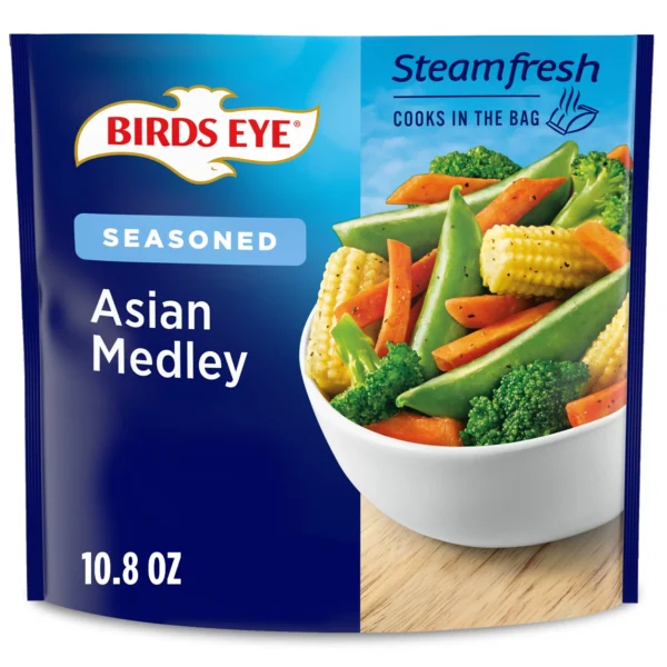 Birds Eye Steamfresh Asian Vegetable Medley, Frozen Vegetables, 10.8 oz. Bag