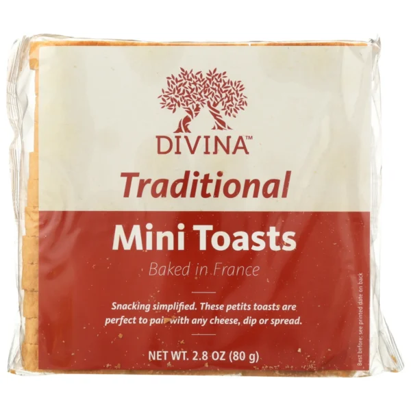 Divina, Traditional Mini Toasts, 2.8 Oz.4