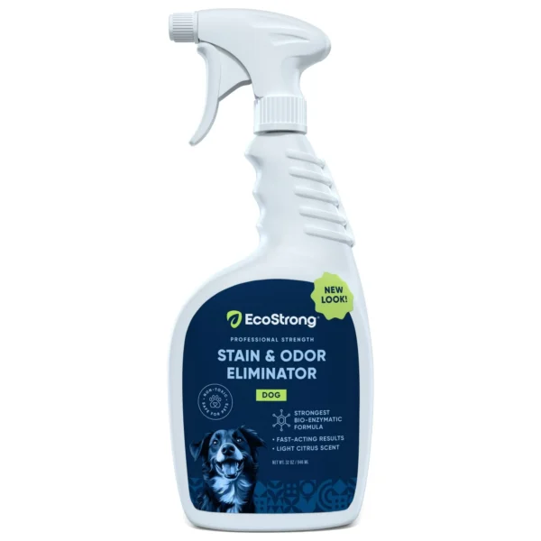Dog Stain & Odor Eliminator: Bioactive Solution for Carpet, Furniture, Kennels and More (32 oz)