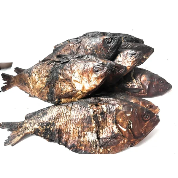 Dried Herring Fish with Skin and Head-on, (Bonga Fish/ Bonny Fish) SALT FREE 2lbs.