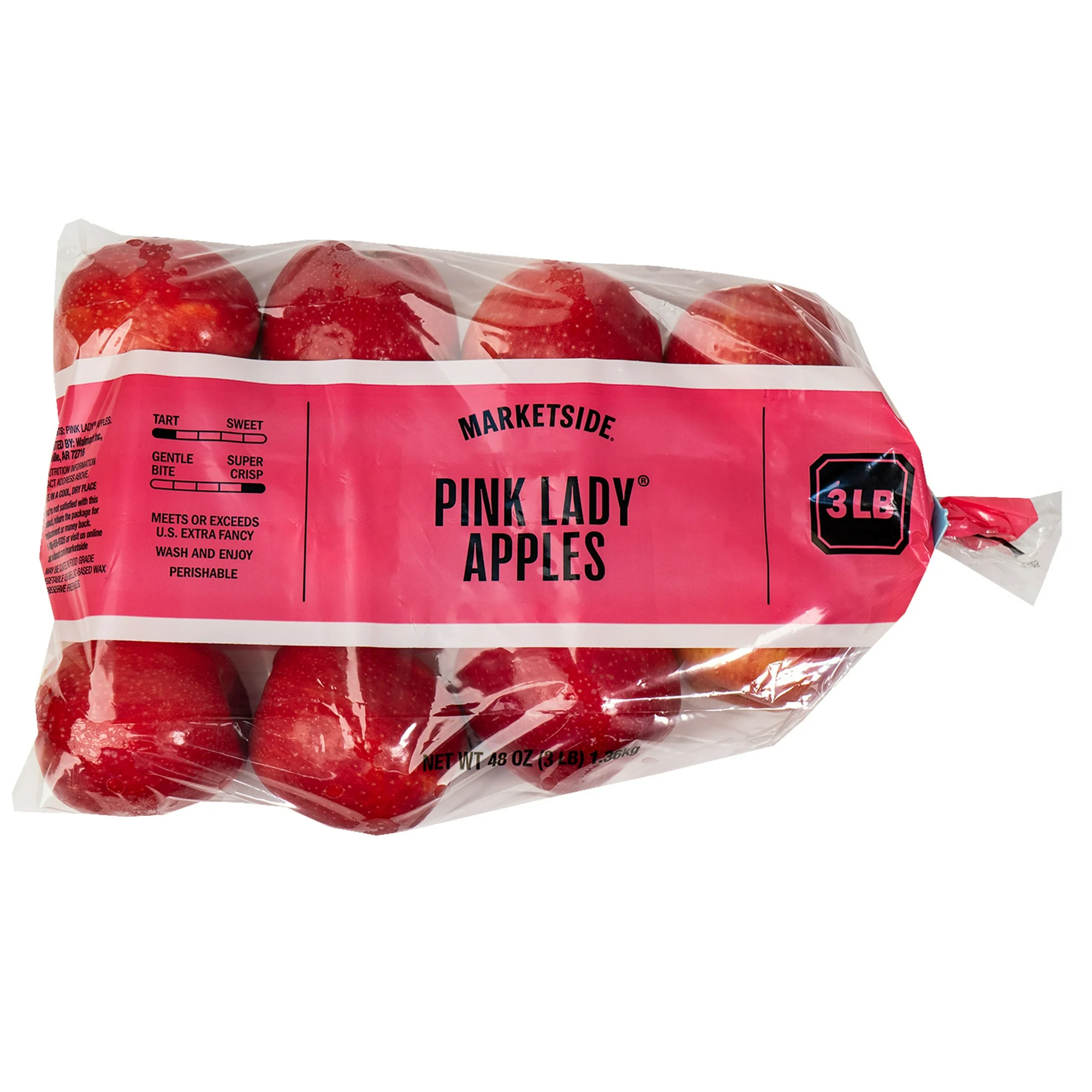 Fresh Pink Lady Apples, 3lb Bag