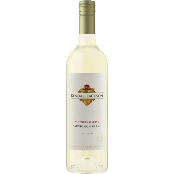 Kendall-Jackson Vintner's Reserve California Sauvignon Blanc White Wine, California, 13.5% ABV, 750ml Glass Bottle, 5-150ml Servings