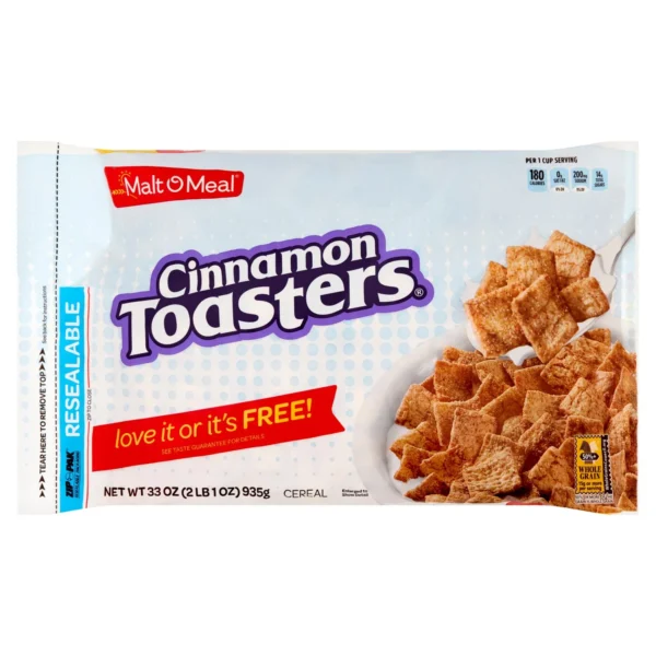 Malt O Meal Cinnamon Twists Toasters Cereal