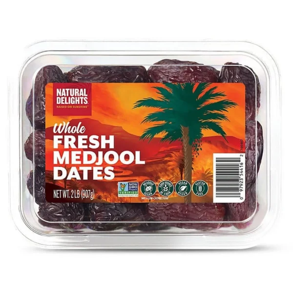 Natural Delights Medjool Dates, 2 lbs.